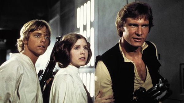 Han, Leia, and Luke